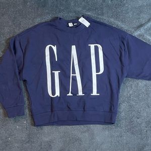Gap logo pull over sweater
